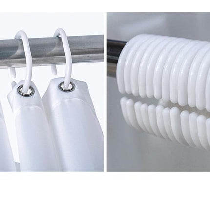 Cortina de ducha con panal abejas