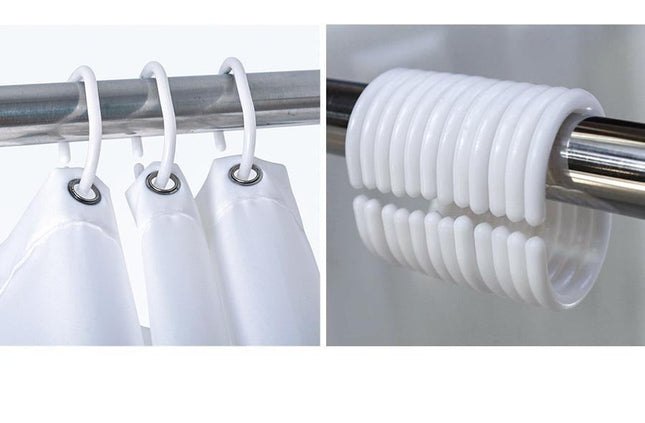 Cortina de ducha con panal abejas