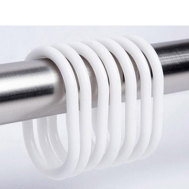 Cortina de ducha gotas azul blanco