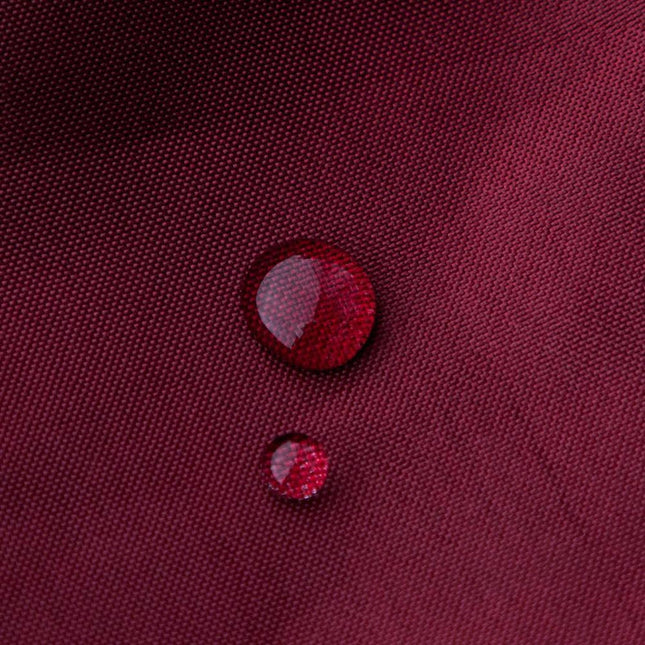 Cortina de ducha impermeable color burdeos