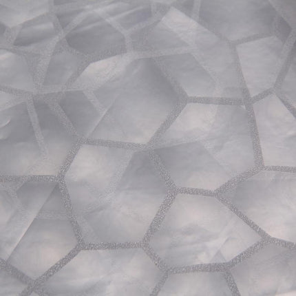 Cortina de ducha transparente efecto 3D