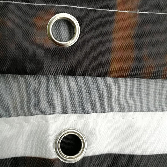 Cortina Ducha Silueta Vaquero Atardecer