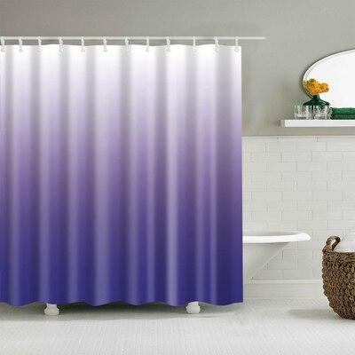 Cortina de ducha degradado color morado