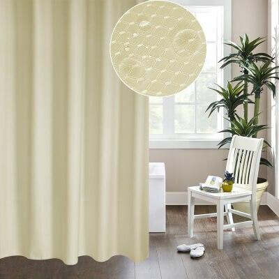 Cortina de ducha extra ancha impermeable