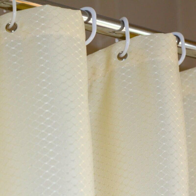 Cortina de ducha extra ancha impermeable