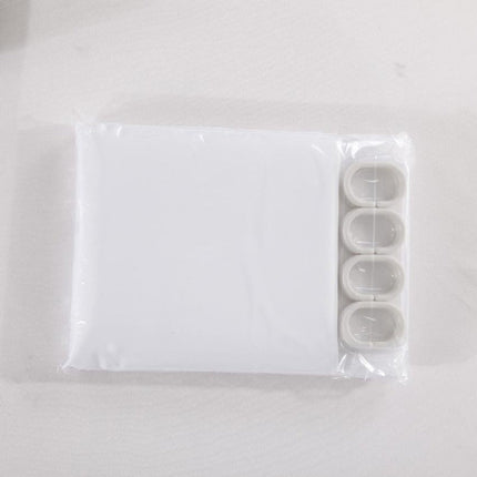 Cortina de ducha de tela extralarga