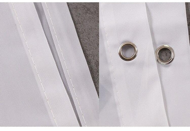 Cortina de ducha gris y amarillo