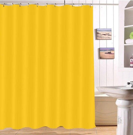 Cortina de Ducha Lisa Color Miel