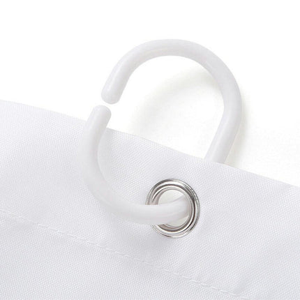 Cortina de ducha con diseño retro